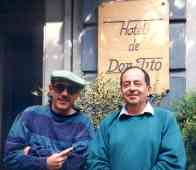 Rick, Rafael (driver) Hotel Don Tito-Santiago, Chile